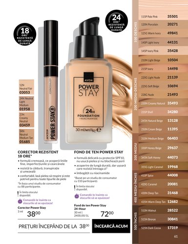 avon - Brosura Avon valabilă de la marți 01.09.2026 până la miercuri 30.09.2026 - page: 61