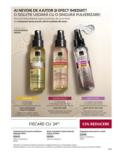 avon - Brosura Avon valabilă de la marți 01.09.2026 până la miercuri 30.09.2026 - page: 159