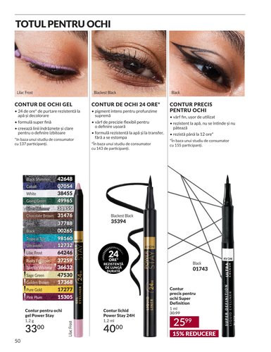 avon - Brosura Avon valabilă de la marți 01.09.2026 până la miercuri 30.09.2026 - page: 50