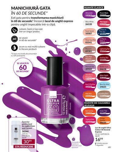 avon - Brosura Avon valabilă de la marți 01.09.2026 până la miercuri 30.09.2026 - page: 65