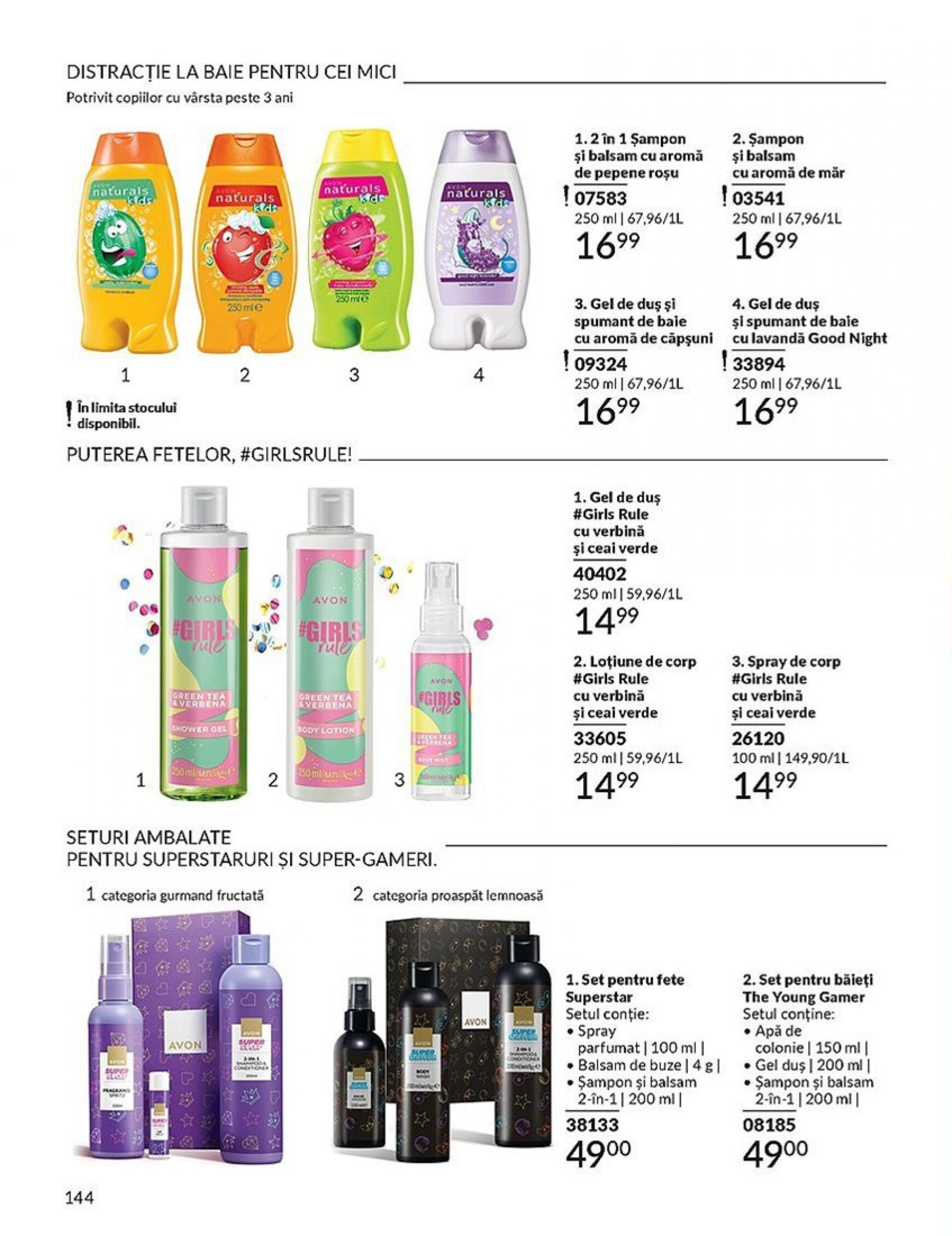 avon - Catalog nou Avon 01.07. - 31.07. - page: 144