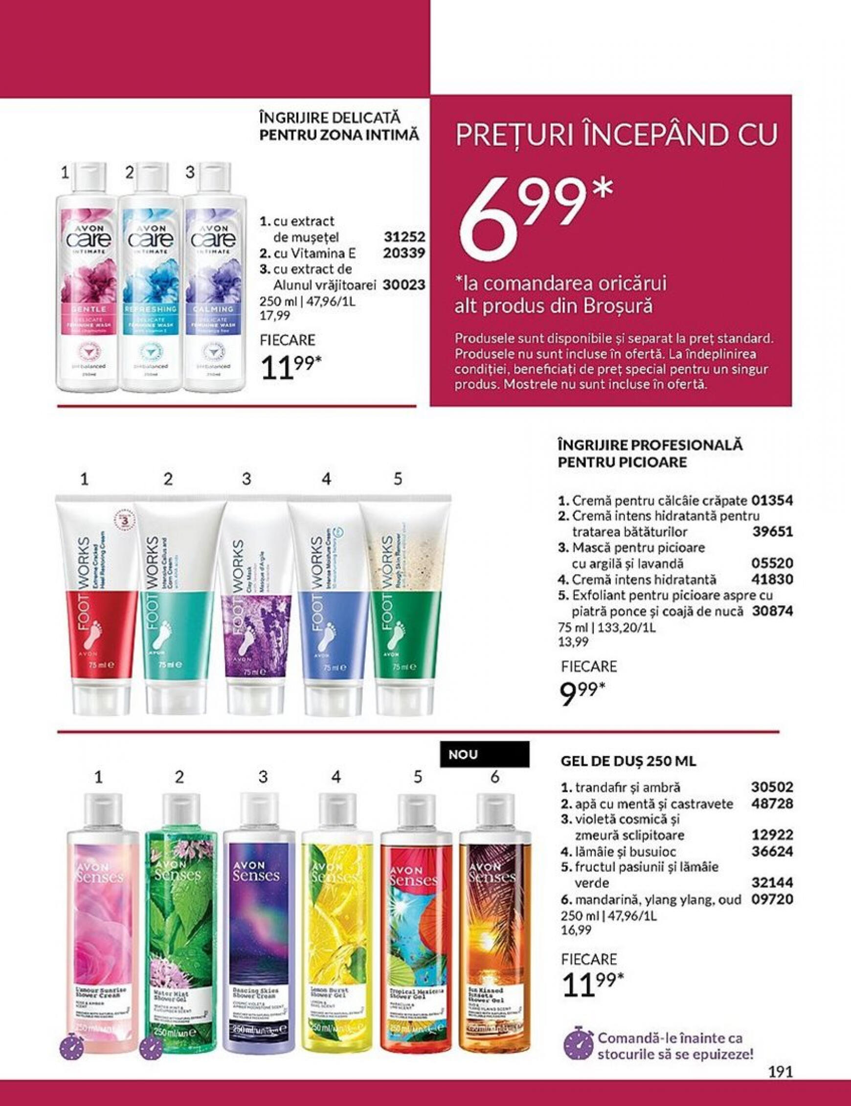 avon - Catalog nou Avon 01.08. - 31.08. - page: 191