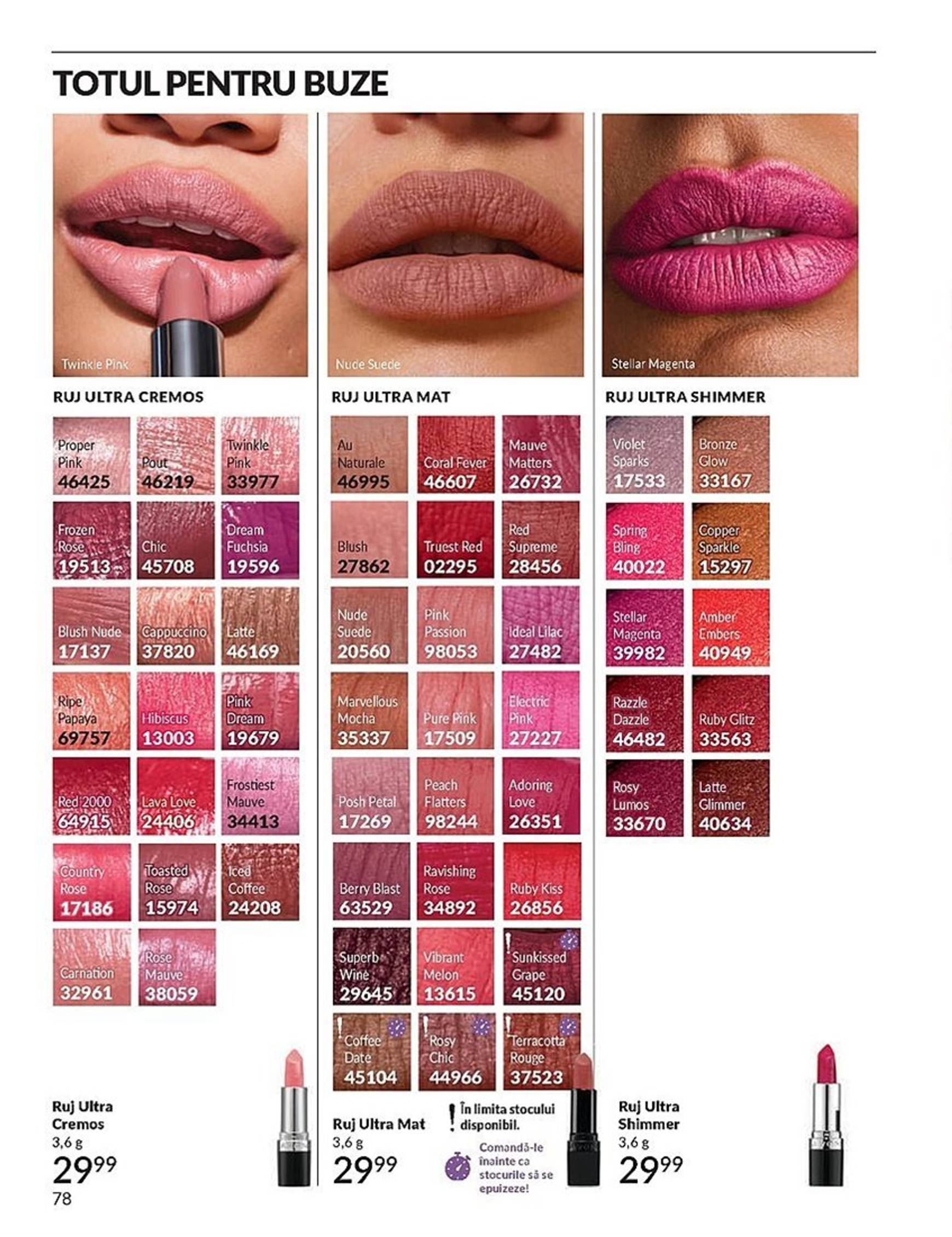 avon - Catalog Avon valabil din 01.11. - 30.11. - page: 78