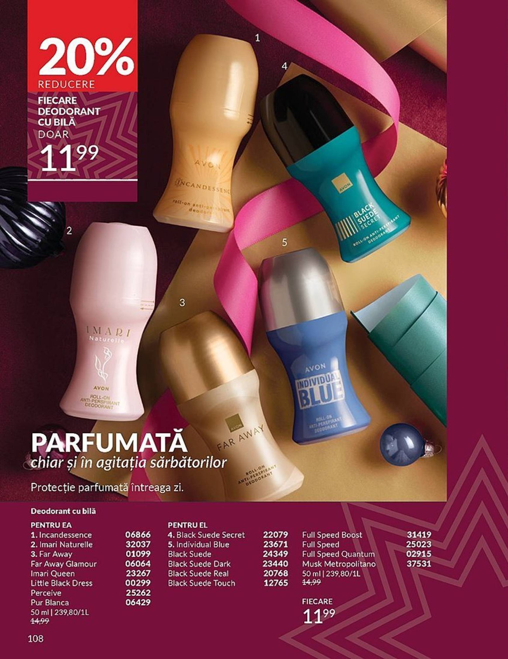 avon - Catalog Avon valabil din 01.12. - 31.12. - page: 108