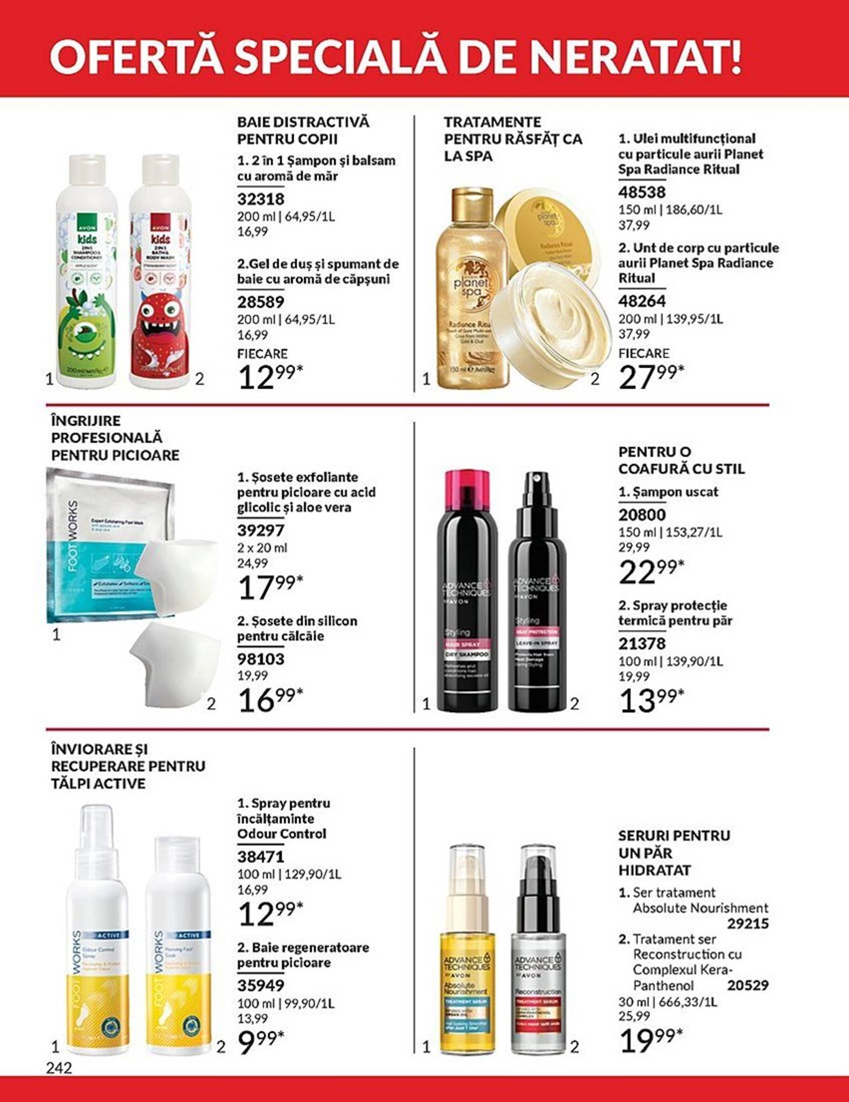 avon - Catalog Avon valabil din 01.12. - 31.12. - page: 242