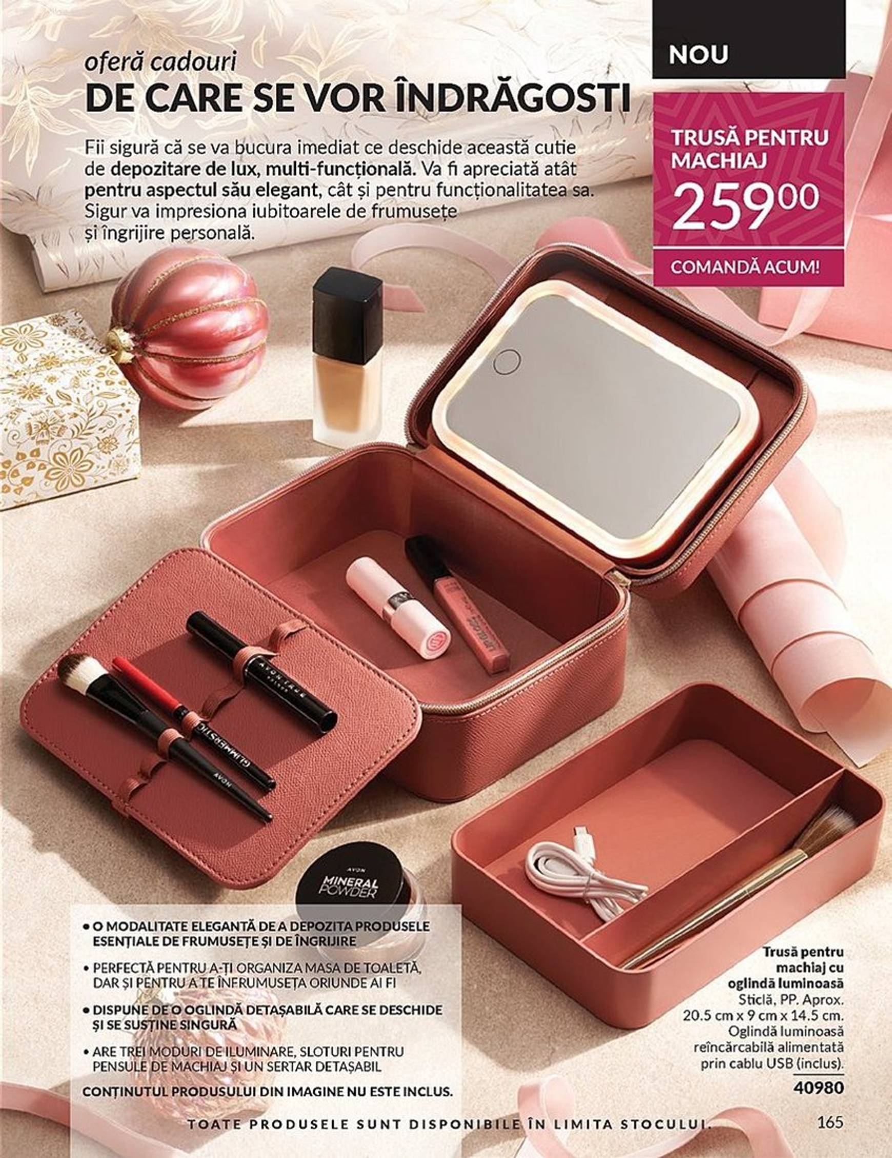 avon - Catalog Avon valabil din 01.12. - 31.12. - page: 165