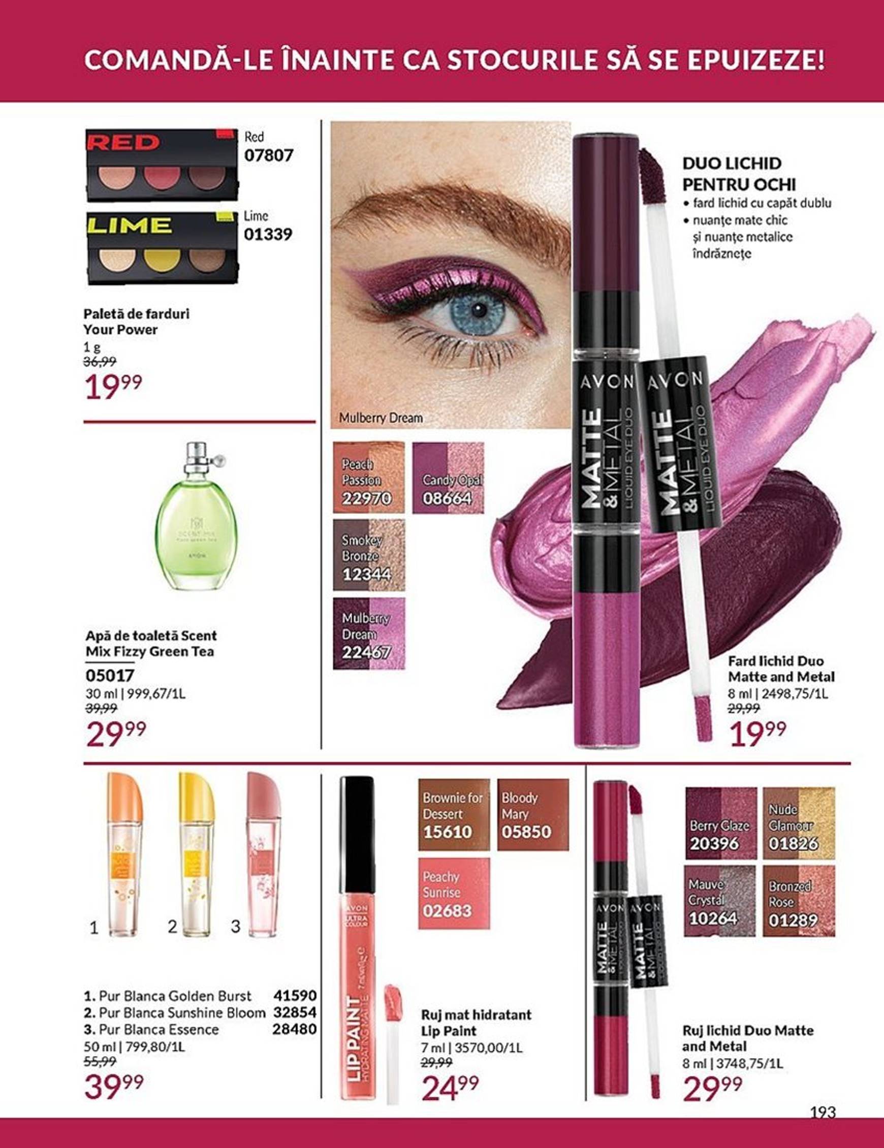 avon - Catalog Avon valabil din 01.12. - 31.12. - page: 193