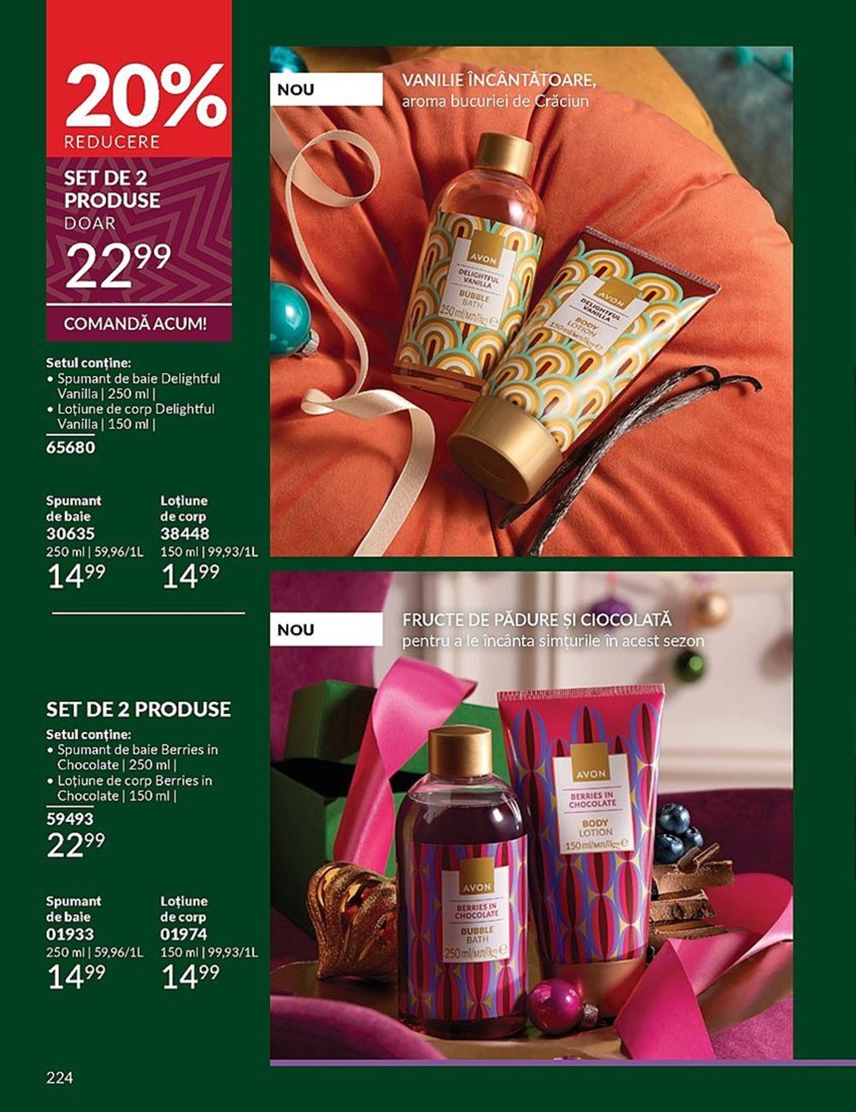 avon - Catalog Avon valabil din 01.12. - 31.12. - page: 224