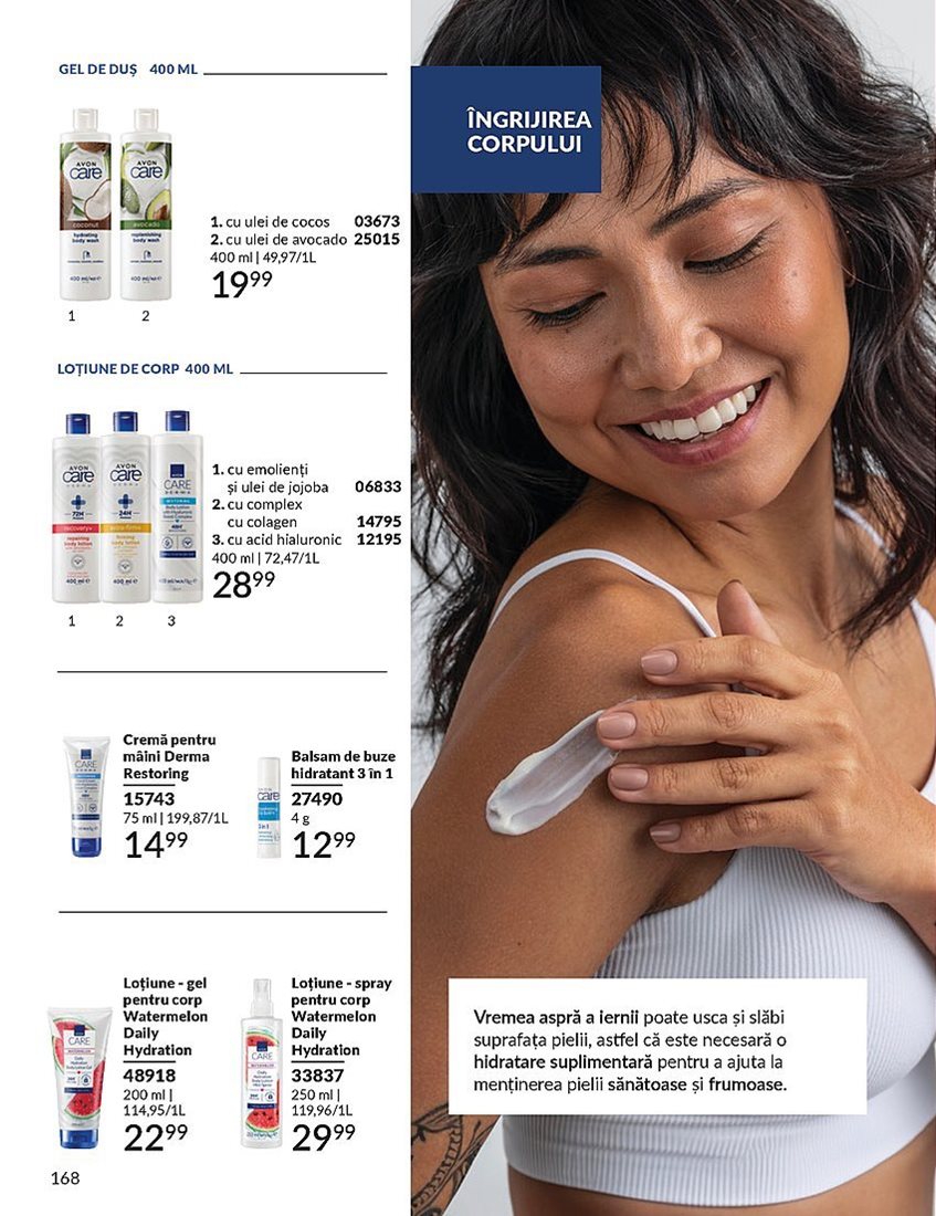 avon - Catalog Avon valabil din 01.01. - 31.01. - page: 168