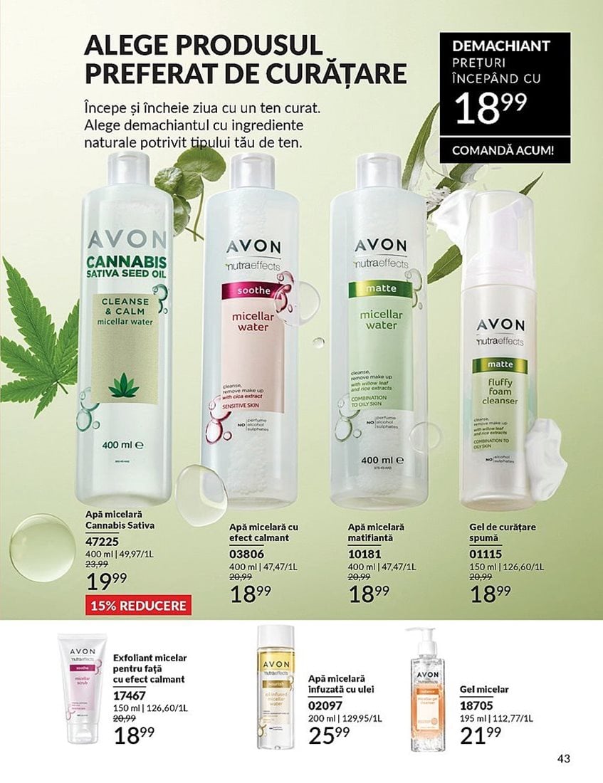 avon - Catalog Avon valabil din 01.01. - 31.01. - page: 43