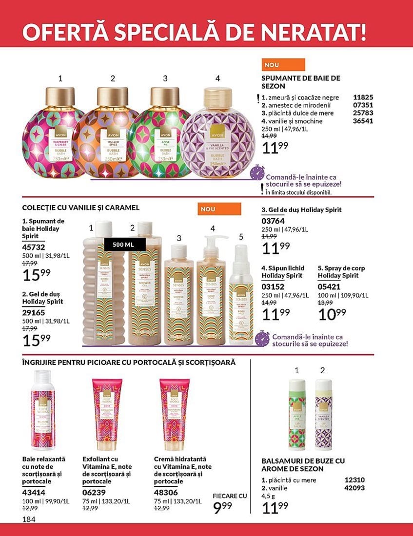 avon - Catalog Avon valabil din 01.01. - 31.01. - page: 184