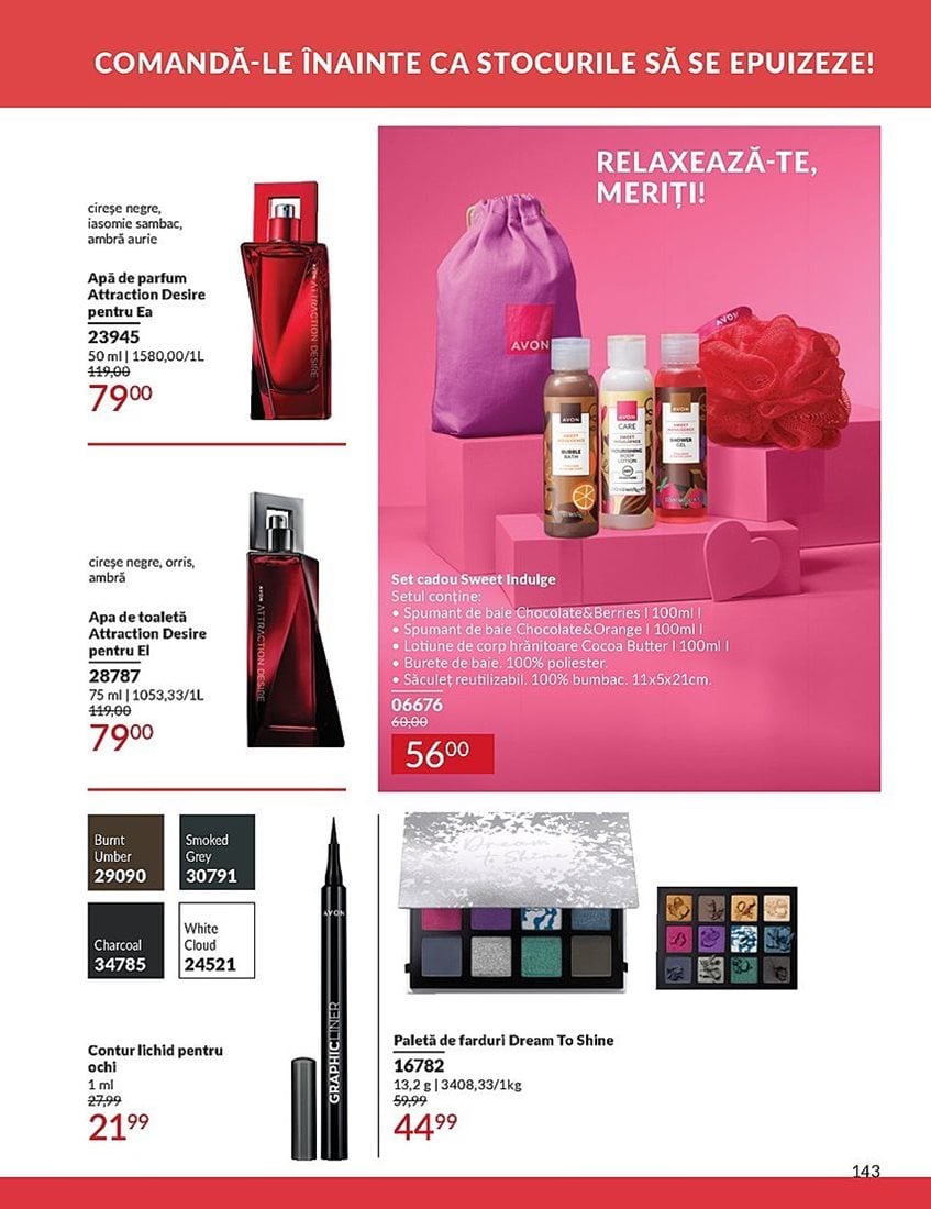 avon - Catalog Avon valabil din 01.01. - 31.01. - page: 143