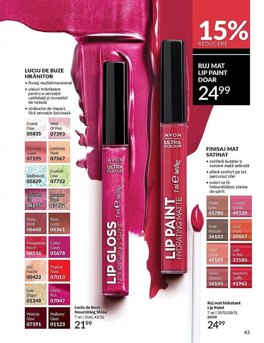 avon - Catalog Avon valabil din 01.02. - 28.02. - page: 43