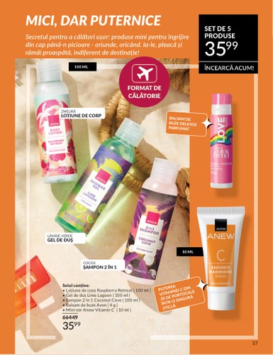 avon - Catalog Avon - Minibrosura valabil din 01.06. - 30.06. - page: 57