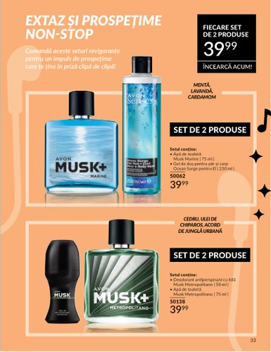avon - Catalog Avon - Minibrosura valabil din 01.06. - 30.06. - page: 33
