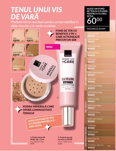 avon - Catalog Avon - Minibrosura valabil din 01.06. - 30.06. - page: 13