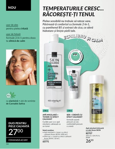 avon - Catalog Avon - Minibrosura valabil din 01.07. până pe 31.07. - page: 34
