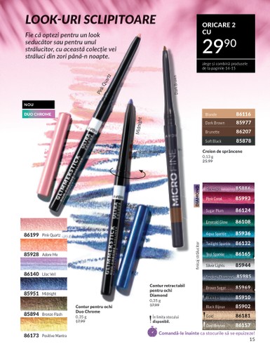 avon - Catalog Avon - Minibrosura valabil din 01.07. până pe 31.07. - page: 15