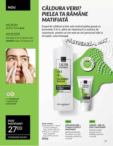 avon - Catalog Avon - Minibrosura valabil din 01.07. până pe 31.07. - page: 35