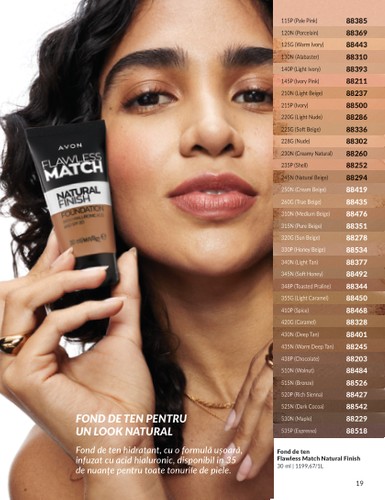 avon - Catalog Avon - Minibrosura valabil din 01.07. până pe 31.07. - page: 19