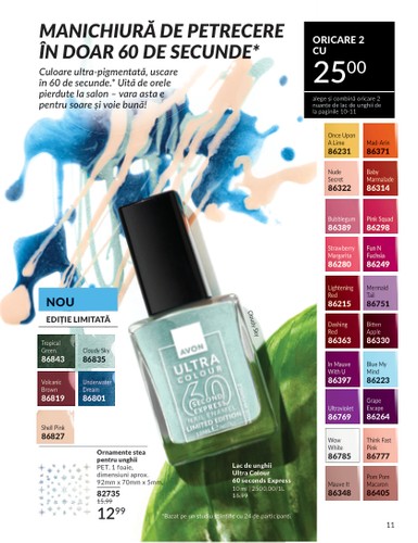 avon - Catalog Avon - Minibrosura valabil din 01.07. până pe 31.07. - page: 11