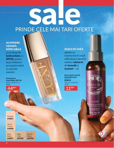 avon - Catalog Avon valabil din 01.07. până pe 31.07. - page: 4 avon - Catalog Avon valabil din 01.07. până pe 31.07. - page: 4
