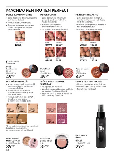 avon - Catalog Avon valabil din 01.07. până pe 31.07. - page: 58 avon - Catalog Avon valabil din 01.07. până pe 31.07. - page: 58