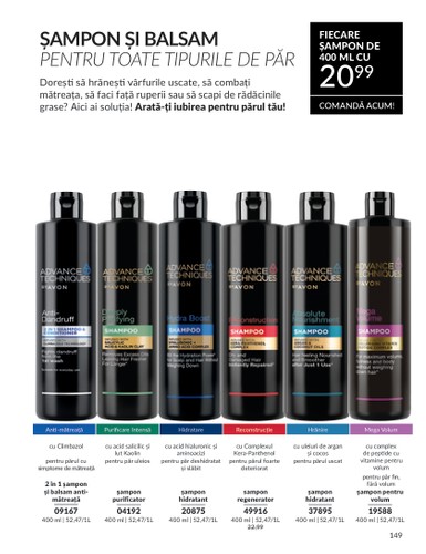 avon - Catalog Avon valabil din 01.08. până pe 31.08. - page: 149 avon - Catalog Avon valabil din 01.08. până pe 31.08. - page: 149