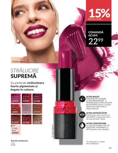 avon - Catalog Avon valabil din 01.08. până pe 31.08. - page: 63 avon - Catalog Avon valabil din 01.08. până pe 31.08. - page: 63