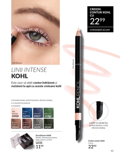 avon - Catalog Avon valabil din 01.08. până pe 31.08. - page: 43 avon - Catalog Avon valabil din 01.08. până pe 31.08. - page: 43