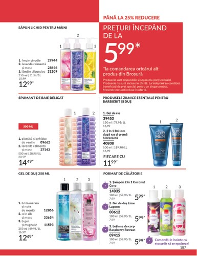 avon - Catalog Avon valabil din 01.08. până pe 31.08. - page: 187 avon - Catalog Avon valabil din 01.08. până pe 31.08. - page: 187