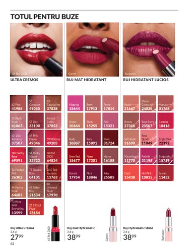 avon - Catalog Avon valabil din 01.08. până pe 31.08. - page: 62 avon - Catalog Avon valabil din 01.08. până pe 31.08. - page: 62