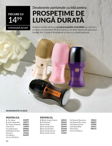 avon - Catalog Avon valabil din 01.08. până pe 31.08. - page: 92 avon - Catalog Avon valabil din 01.08. până pe 31.08. - page: 92