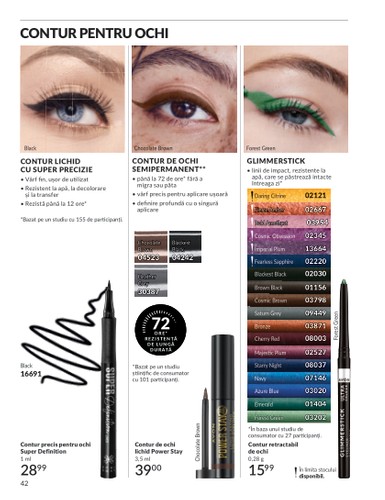 avon - Catalog Avon valabil din 01.08. până pe 31.08. - page: 42 avon - Catalog Avon valabil din 01.08. până pe 31.08. - page: 42