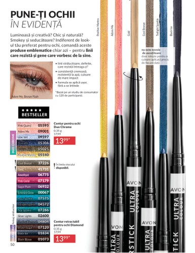 avon - Catalog Avon valabil din 01.08. până pe 31.08. - page: 50 avon - Catalog Avon valabil din 01.08. până pe 31.08. - page: 50