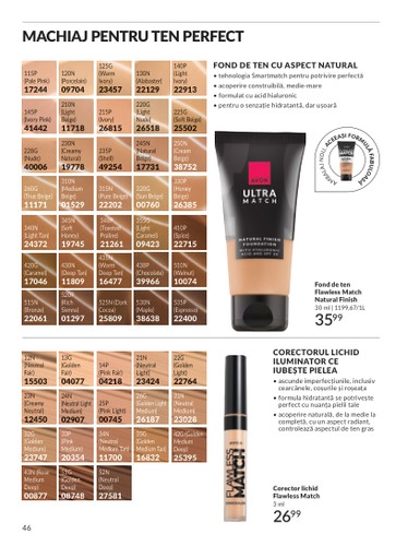 avon - Catalog Avon online – oferte valabile din 01.09. - page: 46