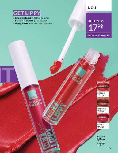avon - Catalog Avon online – oferte valabile din 01.09. - page: 43