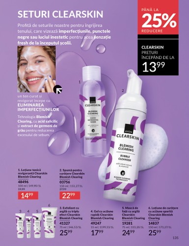 avon - Catalog Avon online – oferte valabile din 01.09. - page: 135