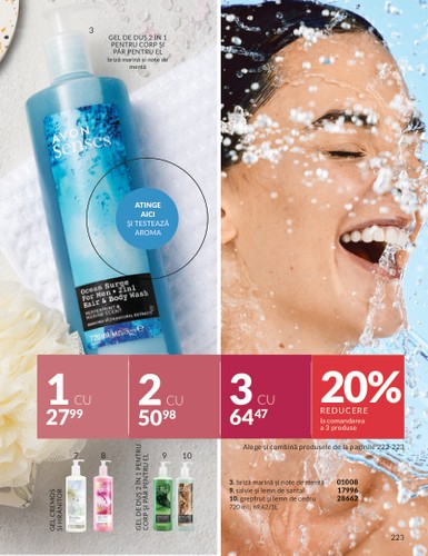 avon - Catalog Avon online – oferte valabile din 01.10. - page: 223 avon - Catalog Avon online – oferte valabile din 01.10. - page: 223