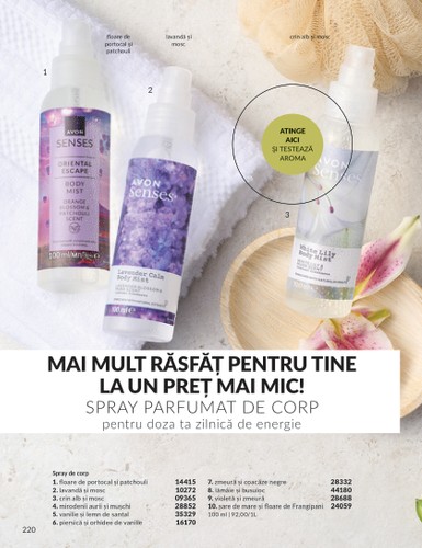 avon - Catalog Avon online – oferte valabile din 01.10. - page: 220 avon - Catalog Avon online – oferte valabile din 01.10. - page: 220