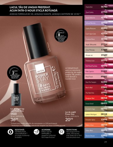 avon - Catalog Avon online – oferte valabile din 01.10. - page: 77 avon - Catalog Avon online – oferte valabile din 01.10. - page: 77