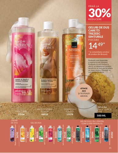 avon - Catalog Avon online – oferte valabile din 01.10. - page: 21 avon - Catalog Avon online – oferte valabile din 01.10. - page: 21