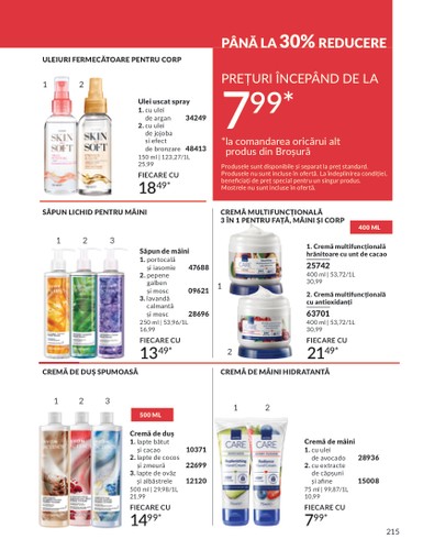 avon - Catalog Avon online – oferte valabile din 01.10. - page: 215 avon - Catalog Avon online – oferte valabile din 01.10. - page: 215