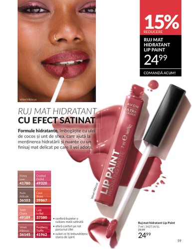 avon - Catalog Avon online – oferte valabile din 01.10. - page: 59 avon - Catalog Avon online – oferte valabile din 01.10. - page: 59