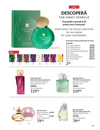 avon - Catalog Avon online – oferte valabile din 01.10. - page: 113 avon - Catalog Avon online – oferte valabile din 01.10. - page: 113