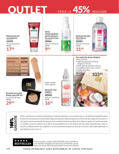avon - Catalog Avon online – oferte valabile din 01.10. - page: 178 avon - Catalog Avon online – oferte valabile din 01.10. - page: 178