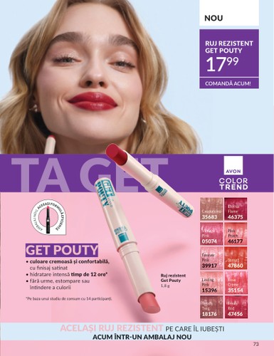 avon - Catalog Avon online – oferte valabile din 01.10. - page: 73 avon - Catalog Avon online – oferte valabile din 01.10. - page: 73
