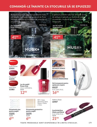 avon - Catalog Avon online – oferte valabile din 01.10. - page: 179 avon - Catalog Avon online – oferte valabile din 01.10. - page: 179
