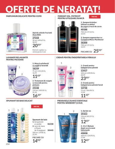 avon - Catalog Avon online – oferte valabile din 01.10. - page: 214 avon - Catalog Avon online – oferte valabile din 01.10. - page: 214