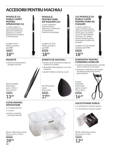 avon - Catalog Avon online – oferte valabile din 01.10. - page: 80 avon - Catalog Avon online – oferte valabile din 01.10. - page: 80